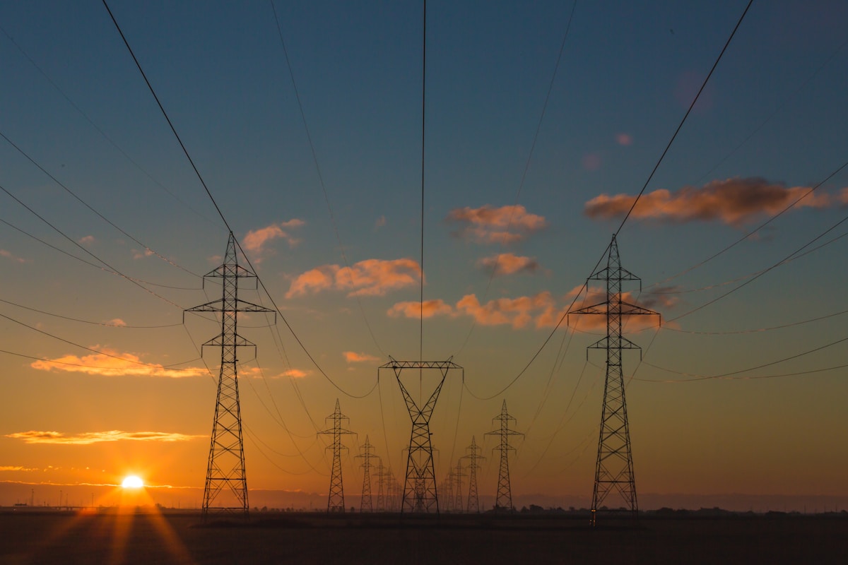 Solar panels and green energy infrastructure